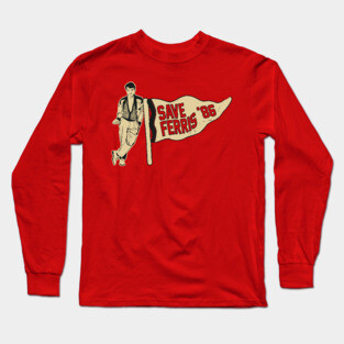 Save Ferris Bueller 1986 Long Sleeve T-Shirt