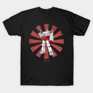 Ratchet Transformers Retro Japanese T-Shirt