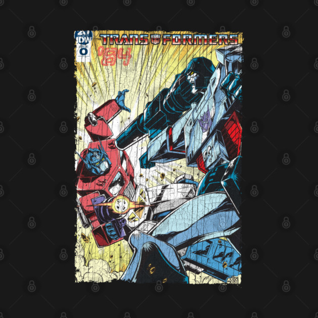 Transformers vintage cover art by OniSide