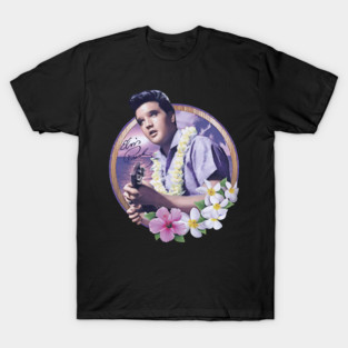 Flower handsome elvis presley gift for fans T-Shirt