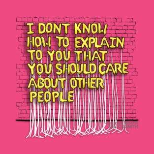 I Don't Know How To Explain (yellow letters) T-Shirt