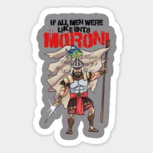 Like Unto Moroni Sticker