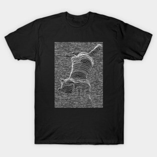 Meow Division: Unknown Pleasures T-Shirt