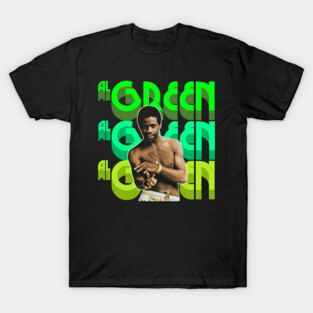 Al Green - Retro 70s Sha La La FanArt Design T-Shirt