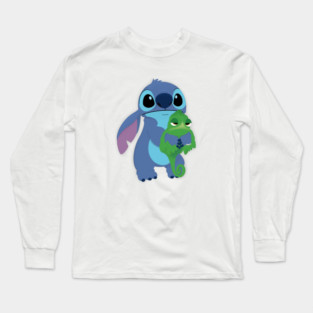 Stitch and Pascal Long Sleeve T-Shirt