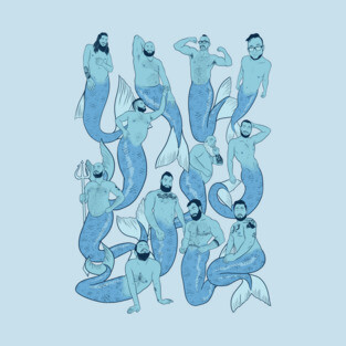 Mermen of the oceans T-Shirt