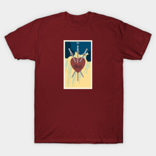 Three of swords, BRUH. T-Shirt