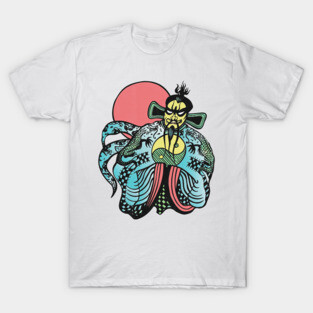 Fu Manchu (Worn By Jack Burton) - Big Trouble In Little China Movie T-Shirt