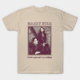 Mazzy Star // Vintage Style Faded Lyric Design T-Shirt