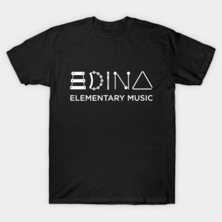 White Edina Elementary MUSIC T-Shirt