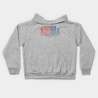 Miser Brothers Heating and Cooling Kids Hoodie
