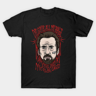 Nicolas Rage Cage T-Shirt