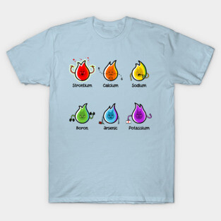 Flaming Elements Science T-Shirt