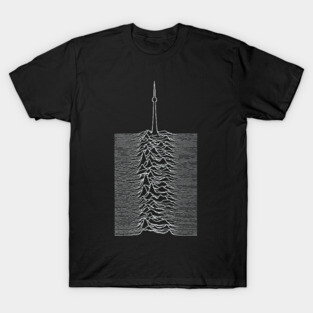 Joy Division Unknown Pleasures x CN Tower T-Shirt