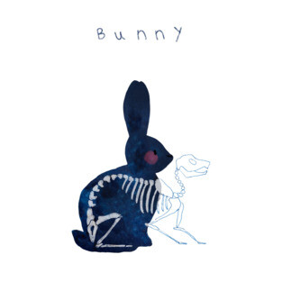 Skeleton Bunny T-Shirt