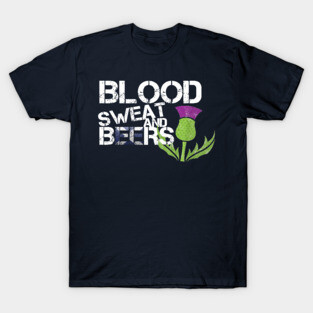 Scotland Flag Rugby T-Shirt