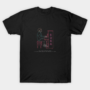 BTS SUGA WITH PIANO T-Shirt
