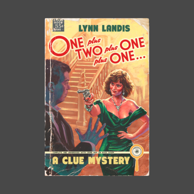 One Plus Two Plus One Plus One Paperback by sandradeillustration
