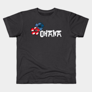 Ohana Flowers Kids T-Shirt