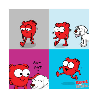 Heart Plus Dog T-Shirt