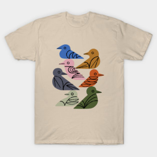 Painted Birds T-Shirt
