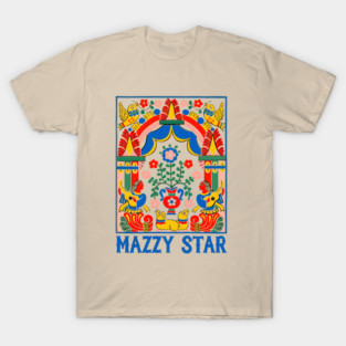 Mazzy Star - Psychedelic Fan Art Design T-Shirt