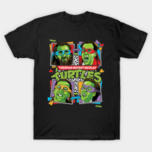 Thespian Mutant Nicolas Turtles - Nicolas Cage T-Shirt