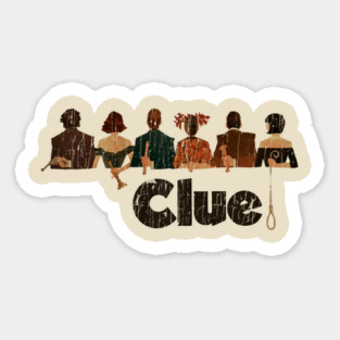 Vintage Style -  Clue Movie Magnet