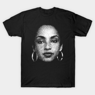 Black STYLE Sade Adu 80s T-Shirt