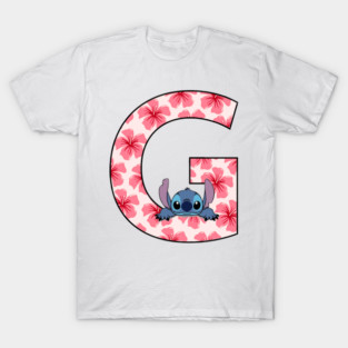 Stitch letter T-Shirt
