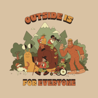 Outside Is For Everyone T-Shirt
