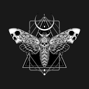 Surreal Death Moth T-Shirt