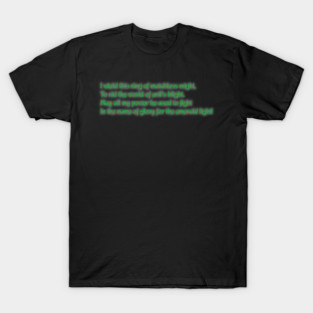 Green Lantern Oath T-Shirt