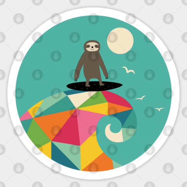 Surfs Up Sticker by AndyWestface