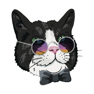 NINA - Bowtie & Sunglasses T-Shirt