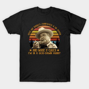 Give Me Diablo Sandwich A Dr Pepper Smokey And The Bandit T-Shirt