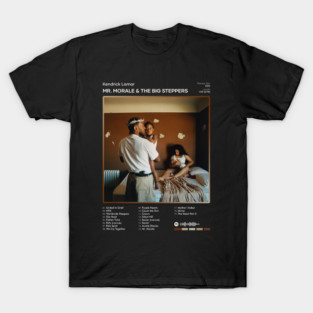 Kendrick Lamar - Mr. Morale & The Big Steppers Tracklist Album T-Shirt