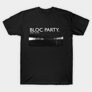 Bloc Party - Silent Alarm - Black Deconstructed T-Shirt