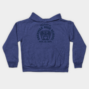 Property of Shermer High School Phys. Ed. Dept. Kids Hoodie