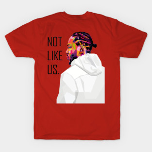 Kendrick Lamar Not Like Us WPAP T-Shirt