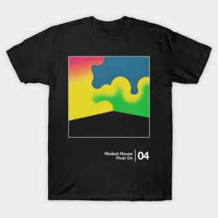 Float On - Minimalist Style Graphic Artwork T-Shirt