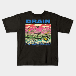 Drain California Kids T-Shirt