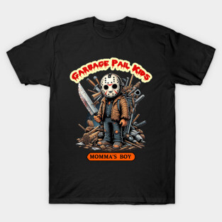 Garbage Pail Kids Jason Voorhees T-Shirt – Horror Mashup Graphic Tee T-Shirt