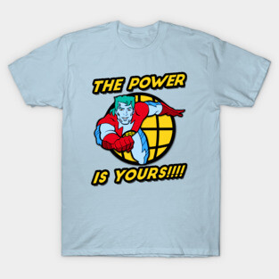 Captain Planet Flying T-Shirt