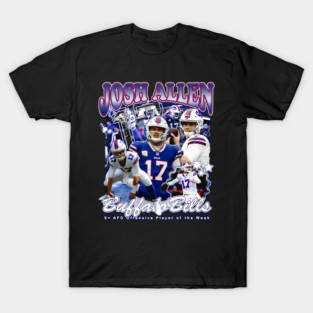 Josh Allen Retro Collage T-Shirt