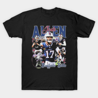 Josh Allen Retro Collage T-Shirt