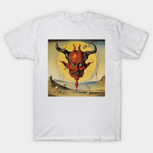 The Devil Tarot by Salvador Dalí T-Shirt