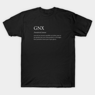 Gnx Kendrick Lamar T-Shirt