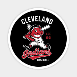 Retro - CLeveland - Indians Magnet