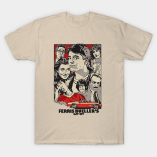ferris Bueller fans art T-Shirt